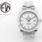 EW Factory Rolex Day-Date EWF 2836 President 40mm Watch Baguettes Markers
